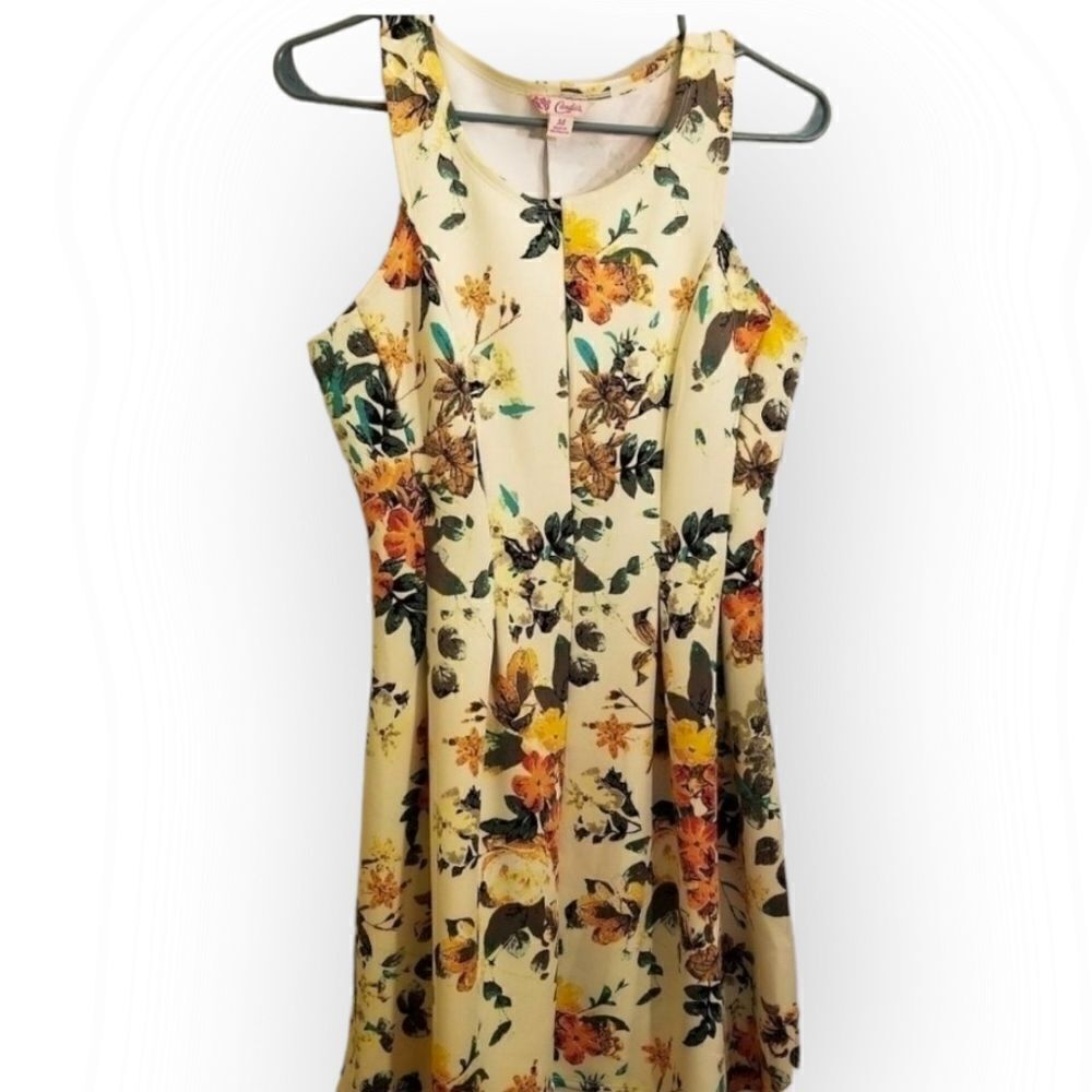 Candies Floral Skater Dress size Medium